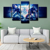 5 panel canvas framed prints New York Rangers home decor1213 (2)