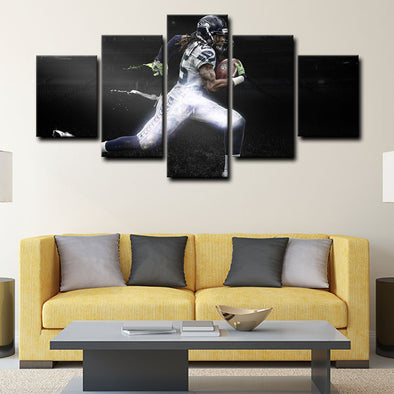 5 panel canvas framed prints Richard Sherman home decor1226 (1)