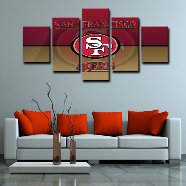 49ers on the couch