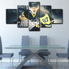 5 panel canvas framed prints Sidney Crosby home decor1228 (3)