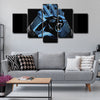 5 panel canvas framed prints arolina Panthers home decor1216 (4)
