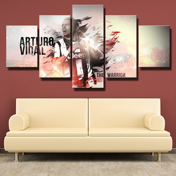 5 panel canvas paintings art prints JUV Vidal wall picture-1221 (2)