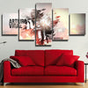 5 panel canvas paintings art prints JUV Vidal wall picture-1221 (4)