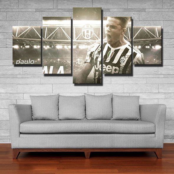 5 panel canvas paintings art prints The Killer Lady Dybala wall picture-1209 (1)