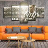 5 panel canvas paintings art prints The Killer Lady Dybala wall picture-1209 (3)