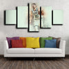 5 panel canvas pictures framed prints Celtics Hayward wall decor-1228 (1)