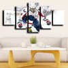 5 panel canvas prints Washington Capitals Ovechkin live room decor-1221 (1)