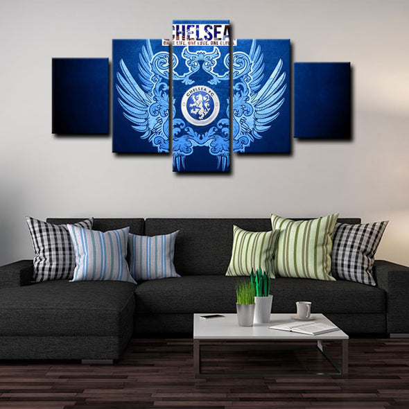 Chelsea Football Club Blue Army Logo
