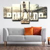 5 panel canvas prints art prints  Cristiano Ronaldo live room decor1230 (4)