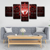 5 panel canvas prints art prints  Liverpool Football Clublive room decor1204 (4)