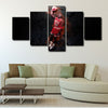 5 panel canvas prints art prints  Michael Jordan live room decor1204 (1)