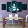 5 panel canvas prints art prints  Michael Jordan live room decor1204 (2)