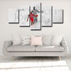 5 panel canvas prints art prints  Michael Jordan live room decor1223 (2)