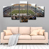 5 panel canvas prints art prints  Pittsburgh Steelers live room decor1224 (1)