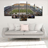 5 panel canvas prints art prints  Pittsburgh Steelers live room decor1224 (4)
