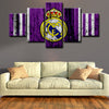 5 panel canvas prints art prints  Real Madrid CF live room decor1204 (2)
