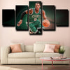 5 panel canvas prints custom prints Boston Celtics Rondo wall decor-1231 (2)
