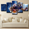 5 panel canvas wall art Prints Chicago Bears Forte decor picture-1211 (2)