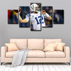 5 panel canvas wall art framed prints  Andrew Luck decor picture 1205(2)