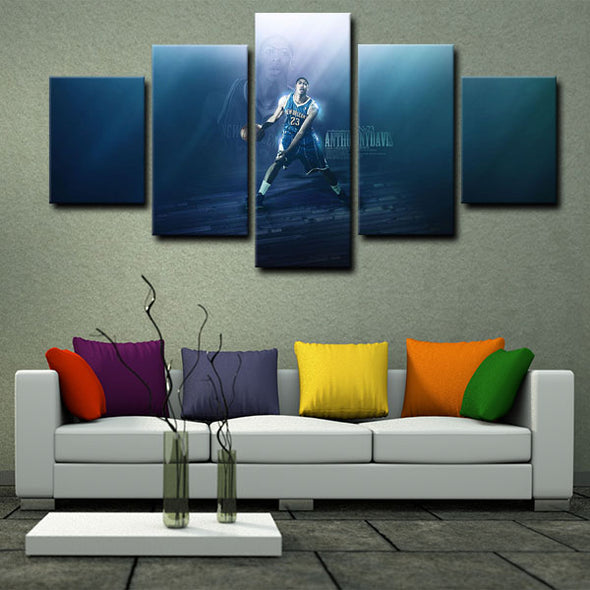 5 panel canvas wall art framed prints  Anthony Davis decor picture1215 (3)