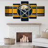 5 panel canvas wall art framed prints  Buffalo Sabres decor picture1205 (2)