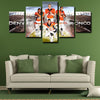 5 panel canvas wall art framed prints  Denver Broncos6 decor picture1246 (4)