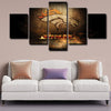 5 panel canvas wall art framed prints  Denver Broncos decor picture1215 (3)