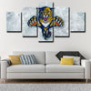 5 panel canvas wall art framed prints  Florida Panthers decor picture1205 (4)