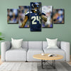 5 panel canvas wall art framed prints  Marshawn Lynch decor picture1217 (4)