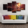 5 panel canvas wall art framed prints  Michael Jordan decor picture1205 (3)