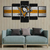 5 panel canvas wall art framed prints  Pittsburgh Penguins decor picture1208 (3)