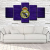  5 panel canvas wall art framed prints  Real Madrid CF decor picture1205 (1)