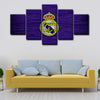  5 panel canvas wall art framed prints  Real Madrid CF decor picture1205 (2)