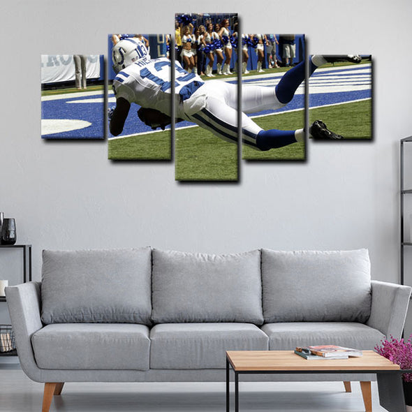 5 panel canvas wall art framed prints  T. Y. Hilton decor picture1222 (4)