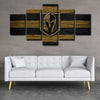 5 panel canvas wall art framed prints  Vegas Golden Knights decor picture1205 (4)