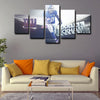 5 panel canvas wall art framed prints  odell beckham jr. decor picture1212 (2)