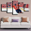 5 panel canvas wall art prints Philadelphia Flyers Gagne home decor-1213 (2)