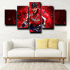 5 panel custom canvas art Washington Capitals Ovechkin live room decor-1225 (3)