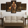 5 panel custom canvas art prints Blazers MVP Lillard live room decor-1223 (1)