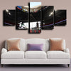 5 panel custom canvas prints Atlanta Falcons Mercedes-Benz Stadium live room decor- (3)