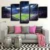  5 panel custom canvas prints Bayern Allianz Arena room decor-1201 (4)