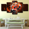 5 panel custom canvas prints Philadelphia Flyers Giroux room decor-1201 (4)