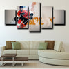 5 panel custom canvas prints Philadelphia Flyers Giroux room decor-1215 (2)