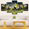 5 panel modern art canvas prints BVB Player wall decor-1247 (3)