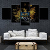 5 panel modern art canvas prints MCFC Super Cool home decor-1204 (2)