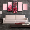 5 panel modern art canvas prints Man Utd Martial live room decor-1226 (1)