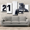 5 panel modern art canvas prints Old Lady Pirlo number wall decor-1284 (4)