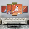 5 panel modern art canvas prints Red Sox David Price decor picture-50038 (2)