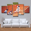 5 panel modern art canvas prints Red Sox David Price decor picture-50038 (3)