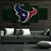 5 panel modern art canvas prints Texans green Lawn live room decor-1208 (3)